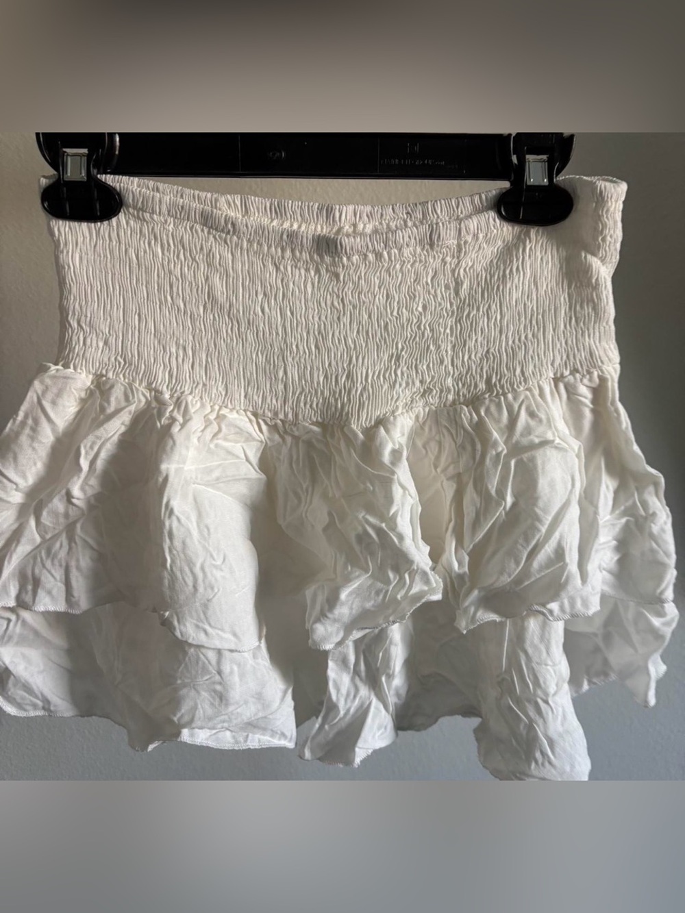 Shein white skirt